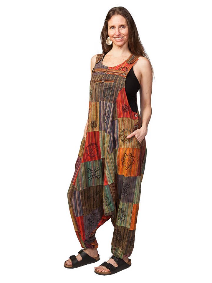 Ark Imports - Wholesale Overalls - Women's - Patchouli Overalls