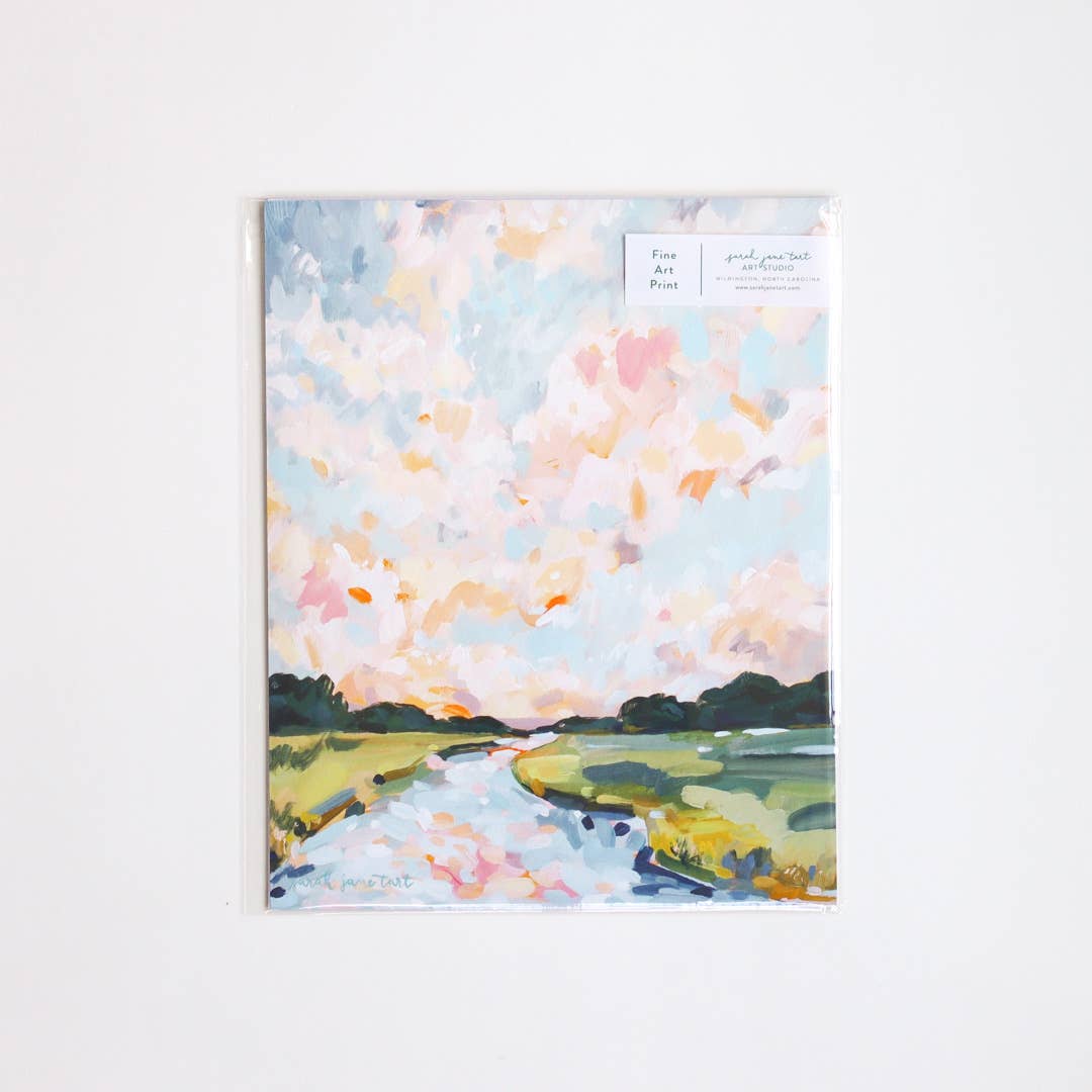 Sarah Jane Tart Art Studio - Wholesale Art Print - Chasing Sunsets | 8x10 Print1