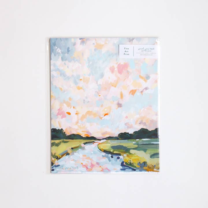 Sarah Jane Tart Art Studio - Wholesale Art Print - Chasing Sunsets | 8x10 Print1
