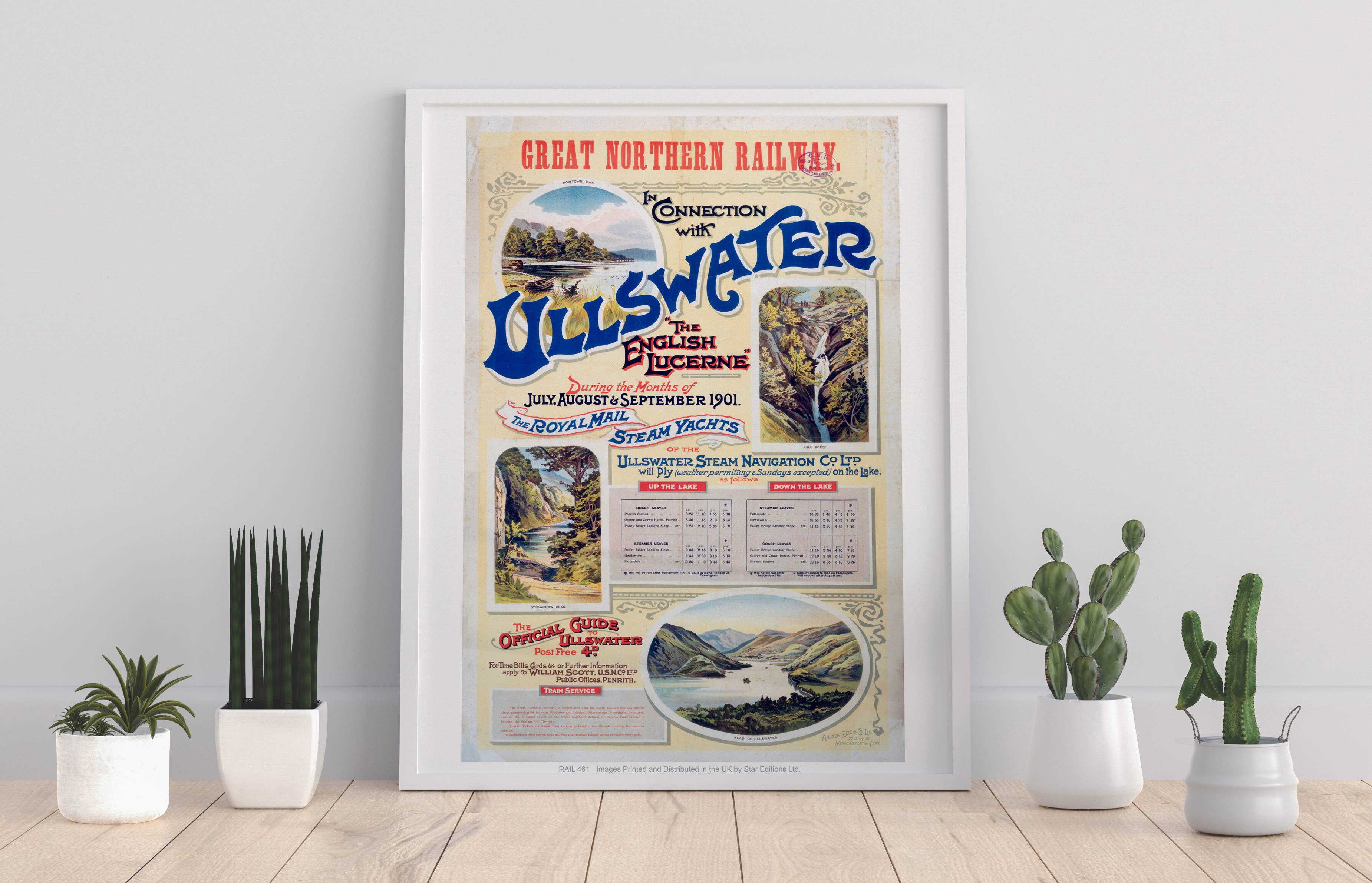 Star Editions – wholesale Art print – Ullswater, The English Lucerne - 11X14” Premium Art Print0