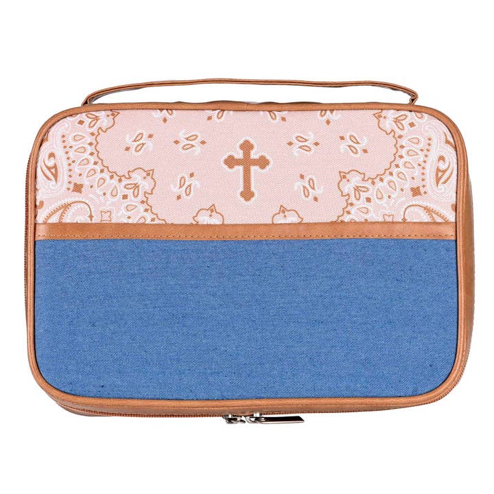 Dicksons - Venta al por mayor Fundas para la Biblia - Bandana Bible Case I Can Do All, grande