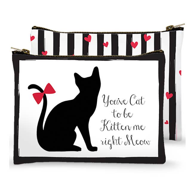 Zippered Bag - You've Cat to be kidding me right now for wholesale by Mariasch Studios