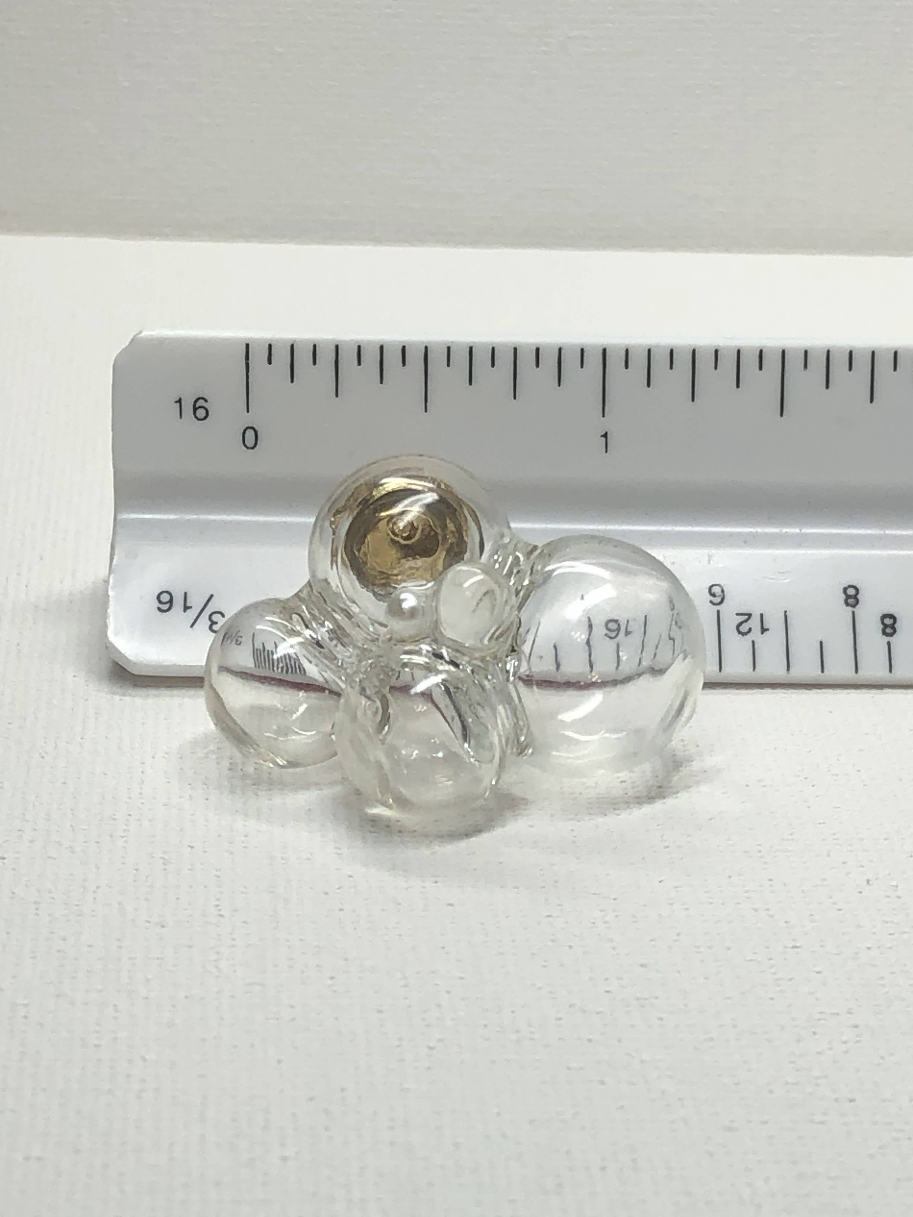 Big Little Design Co - Wholesale Dangle Earrings - Glass Bubble Earrings (Mini with Faux Pearls) - The Doyle Jr4