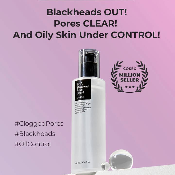 Best Beauty Group - Wholesale Facial Exfoliant/Scrub - COSRX BHA Blackhead Power Liquid Kbeauty Acne Treatment