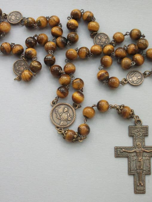 St. Francis Peace Prayer Rosary for wholesale by MG Rosary