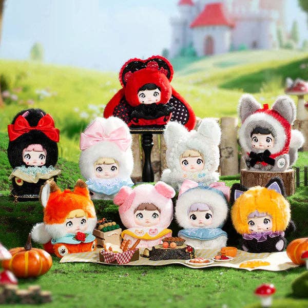 Showcase - Wholesale Stuffed/Plush Toy - Kids & Baby - Nommi Baby Mibao Fairytale Town Series Kawaii Plush Doll Blind Box (1pc)1