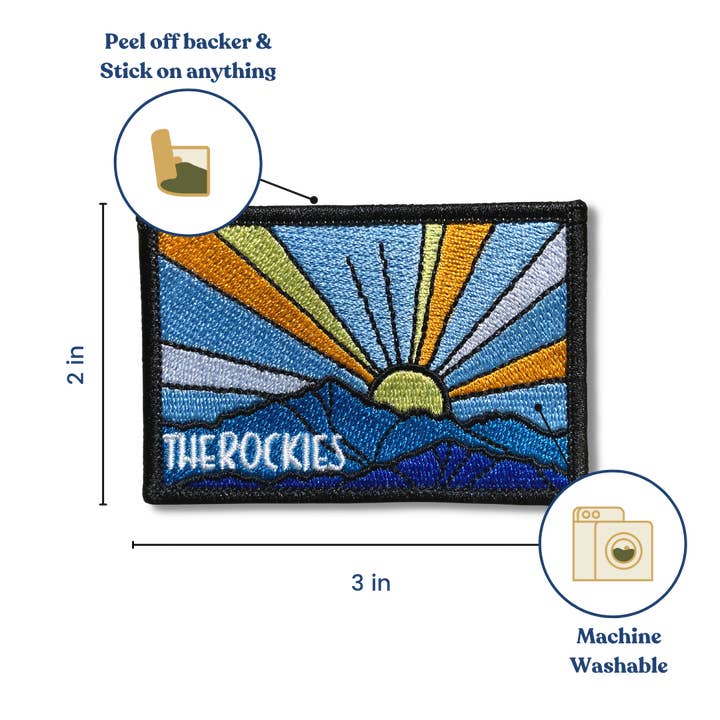 Outpatch - Wholesale Patch - Colorado Rockies stick-on patch