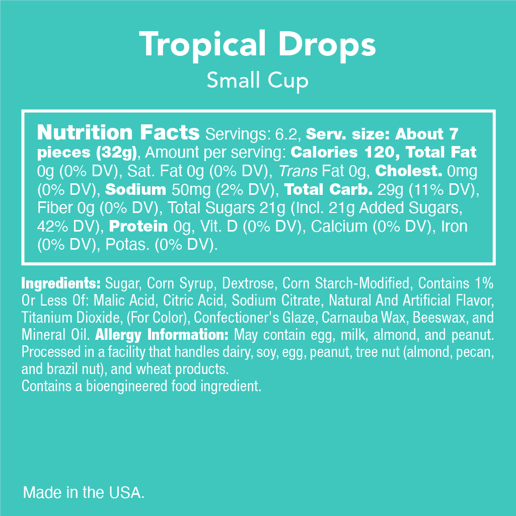 Candy Club - Wholesale Gummy - Tropical Drops3