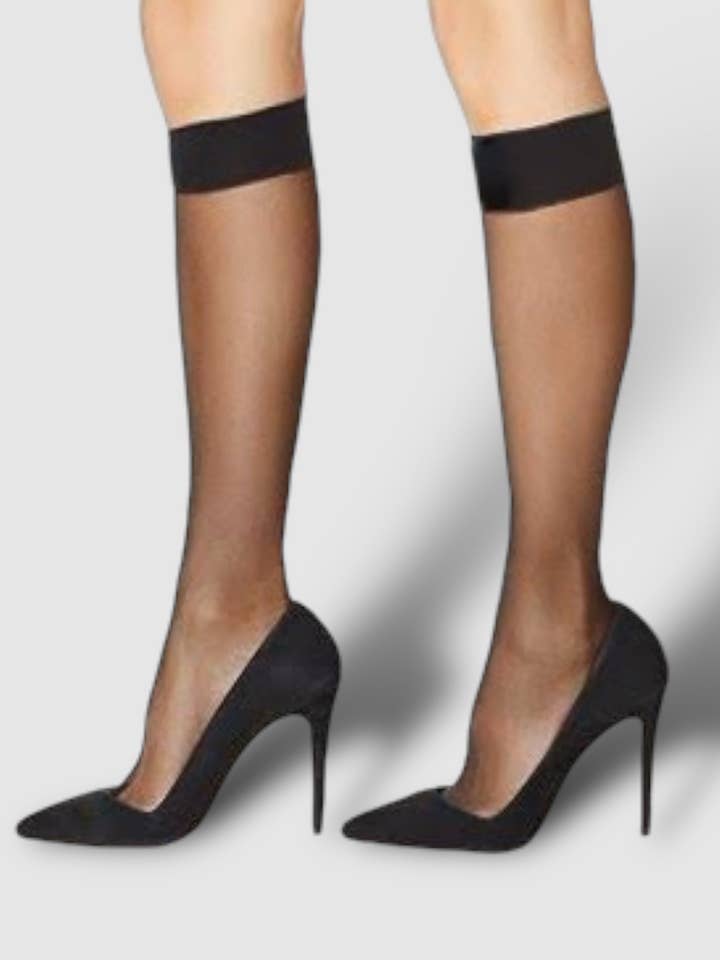 Ultra Sheer Calf Socks - 2 Pack for wholesale by High Heel Jungle