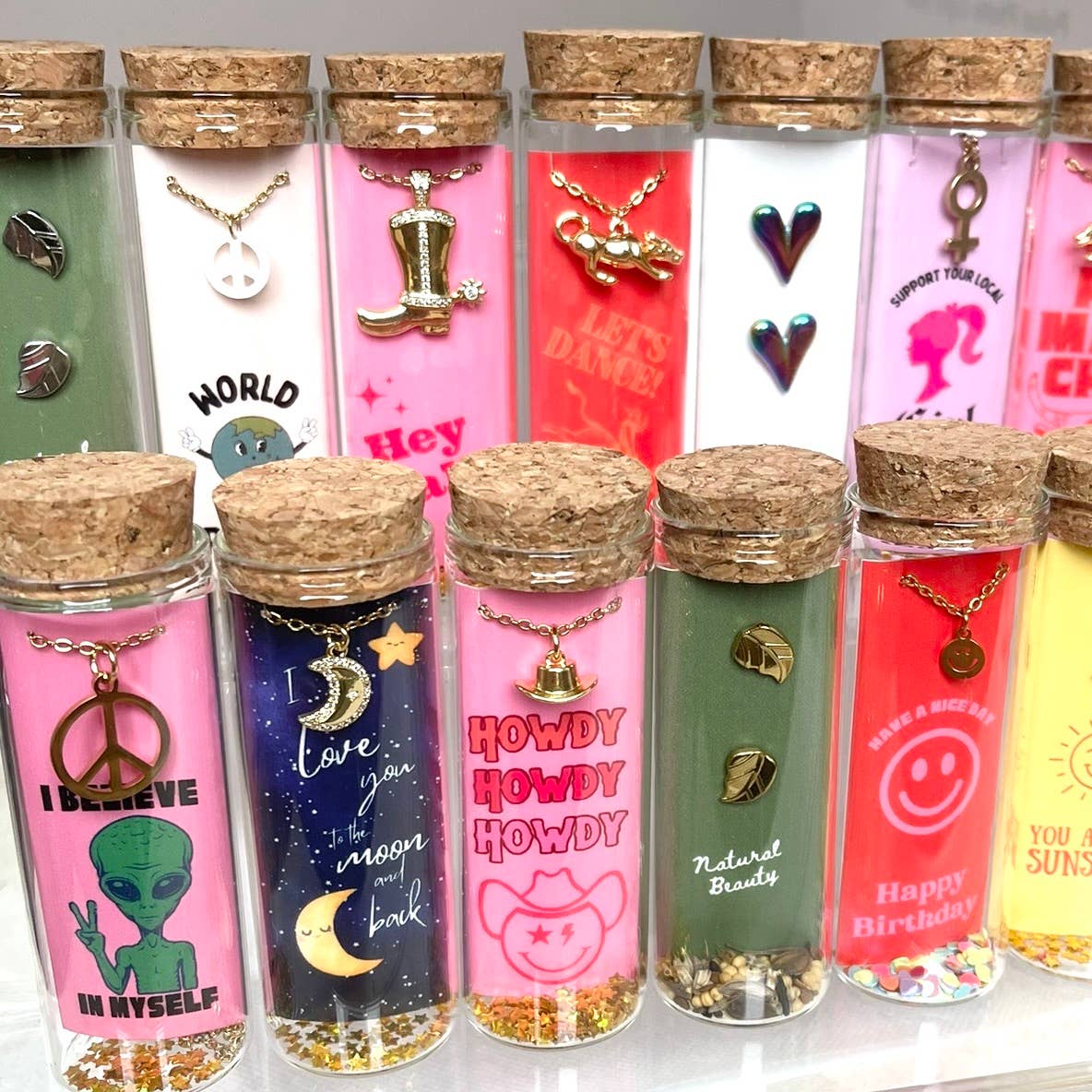 L Rae Charm - Vente Colliers à pendentif - Collier en or You are my Sunshine Sun3