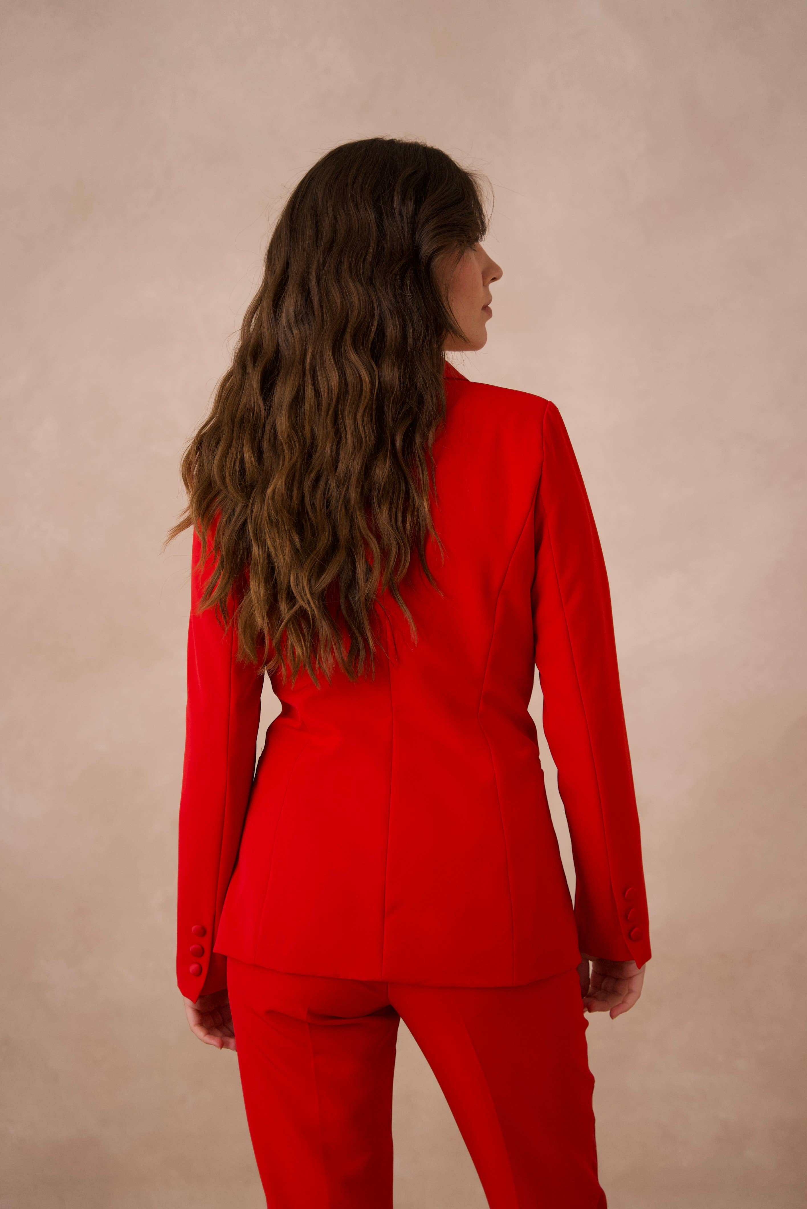 Attentif Paris – Engroshandel Habitjakke – til kvinder – Slim fit plain smokingjakke63