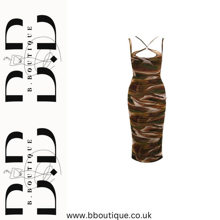 Brun klänning för wholesale av B.Boutique