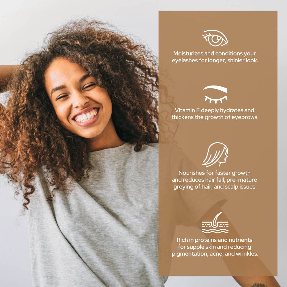 Plant of Life – wholesale Hårolja – Castorolja | Ekologisk | Stärker och vårdar hår & ögonbryn4