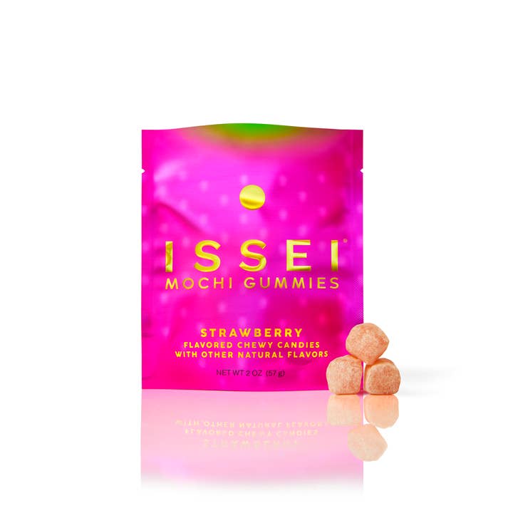 Strawberry SMALL (2 oz) for wholesale by Issei Mochi Gummies