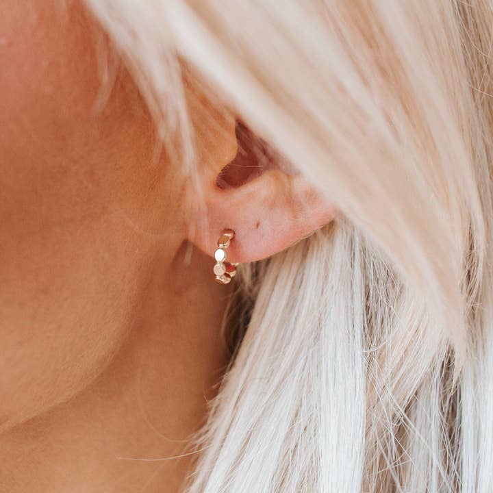 NOLIA Jewelry - Wholesale Hoop Earrings - Tiny Cora Hoop Earrings6