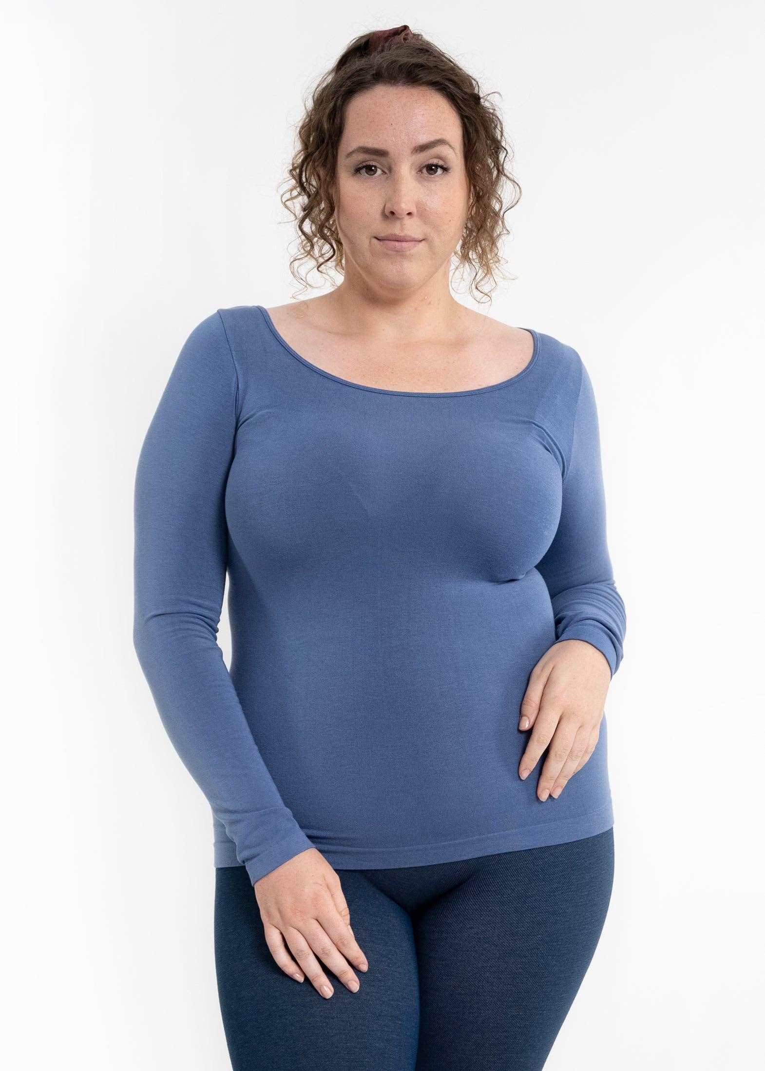 ELIETIAN - Vendita all'ingrosso Maglietta - Donna - Manica Lunga Reversibile70