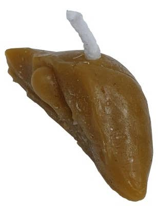 MINI LIVER CANDLE, to heal or punish for wholesale by El Alquimista