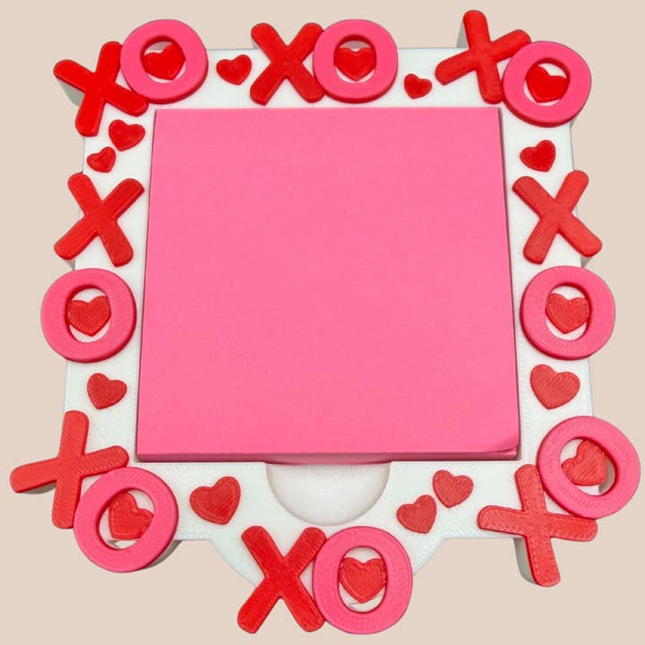 XO Sticky Note Holder for wholesale by Sugar City Maker