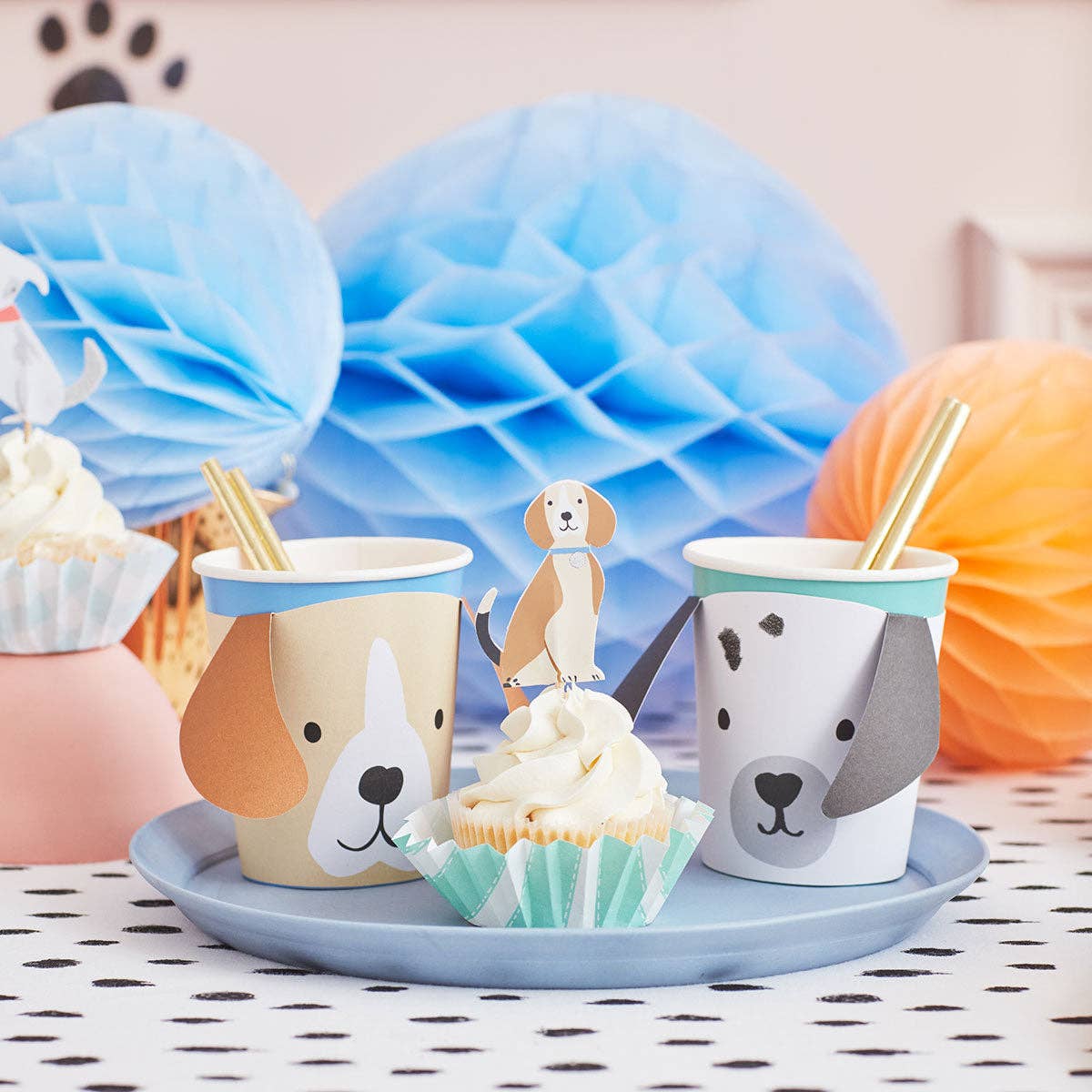 Meri Meri - Wholesale Cake/Cupcake Topper - Puppy Cupcake Kit1
