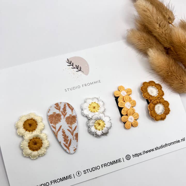 Studio Frommie - Vendita all'ingrosso Fermaglio per capelli - Bambini - Set di fermagli per capelli antiscivolo a molla0