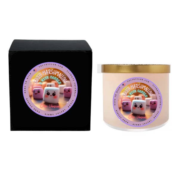 Vela aromática GOOEY MARSHMALLOW TYPE para venta al por mayor de SULTRY CLUB CANDLES