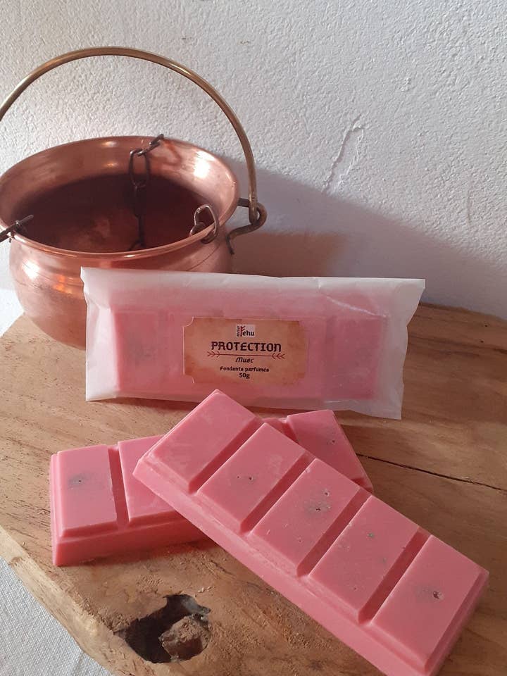 Fondants Perfumados Proteção - Fragrância Almíscar - Cera Perfumada por atacado de Atelier Fehu