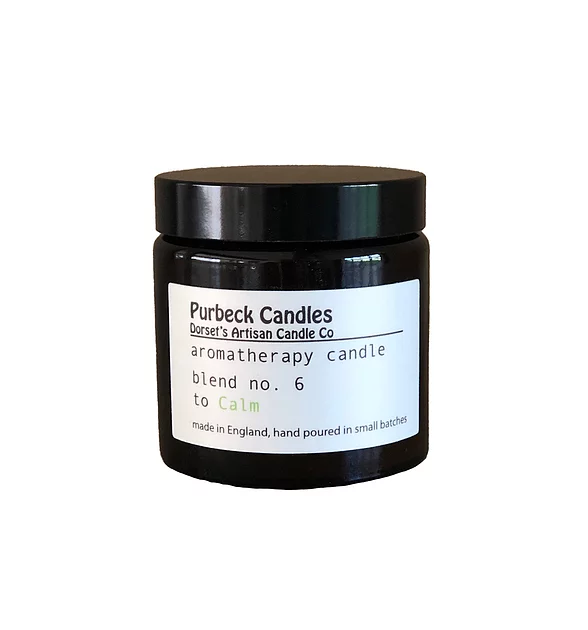 Purbeck Candles – wholesale Jar/filled candle – Aromatherapy Range Candle in Jar - To Calm0