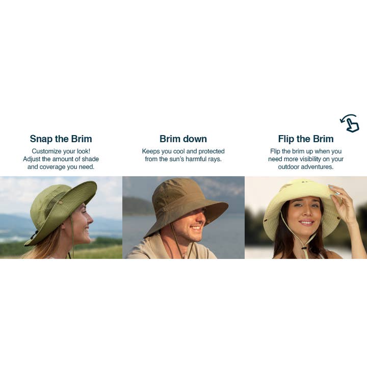 GearTOP - Wholesale Bucket Hat - Unisex - Sun Protection Hat-Safety Headgear-UPF 50+ Boonie Bucket Hat