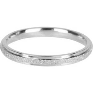 Charmin's Ringen - Wholesale Band/Stacked Ring - R563 Sanded And Shiny Steel