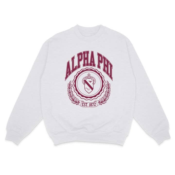 Duo Threads - Wholesale Graphic Sweatshirt - Women's - Ivy League Sorority Sweatshirt5