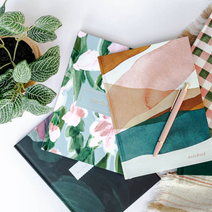 Duncan & Stone Paper Co. - Wholesale Dagboek/agenda - Blanco journal notitieboekje - harde kaft, plat neer te leggen8