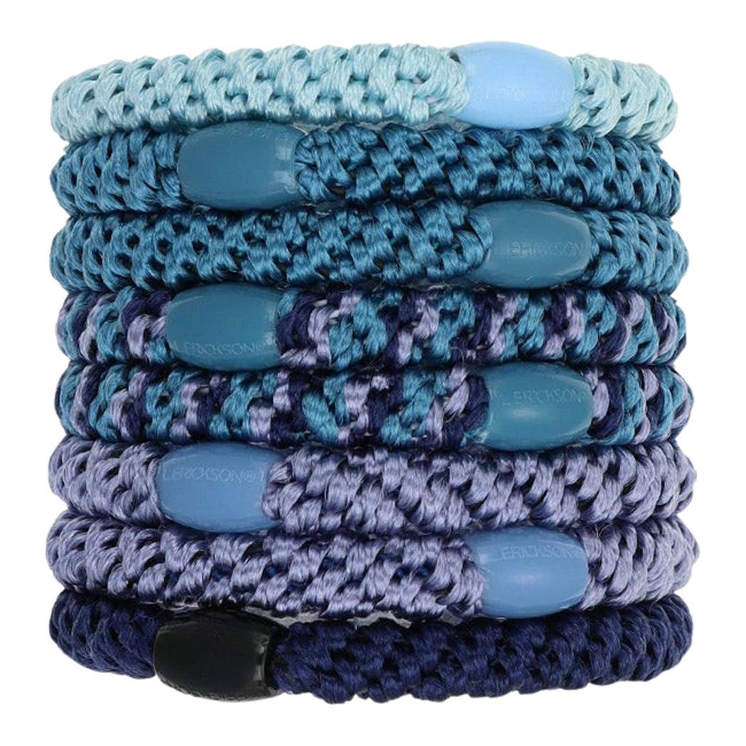 France Luxe/L. Erickson – Engroshandel Hårbånd - Dame – Grab & Go Hestehalebindere - Sæt med otte71