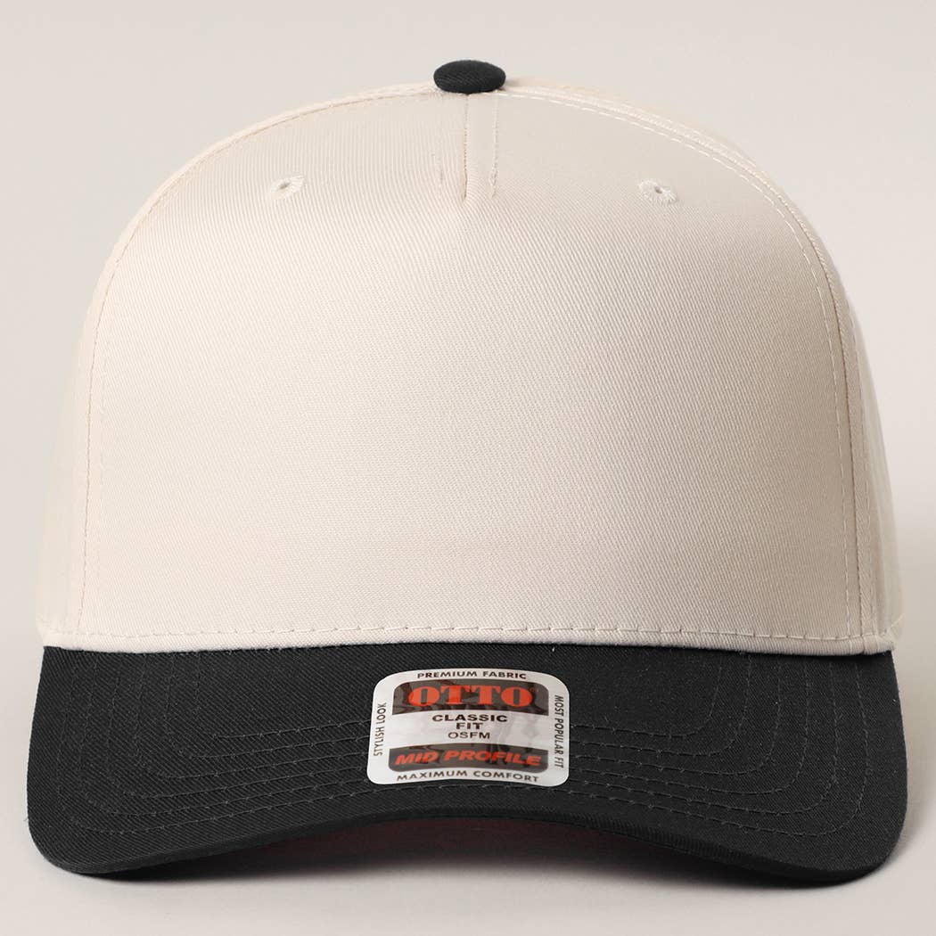 Fashion City - Vendita all'ingrosso Cappellino  da camionista - Unisex - Cappellino Trucker a 5 Pannelli Bicolore con Profilo Medio5