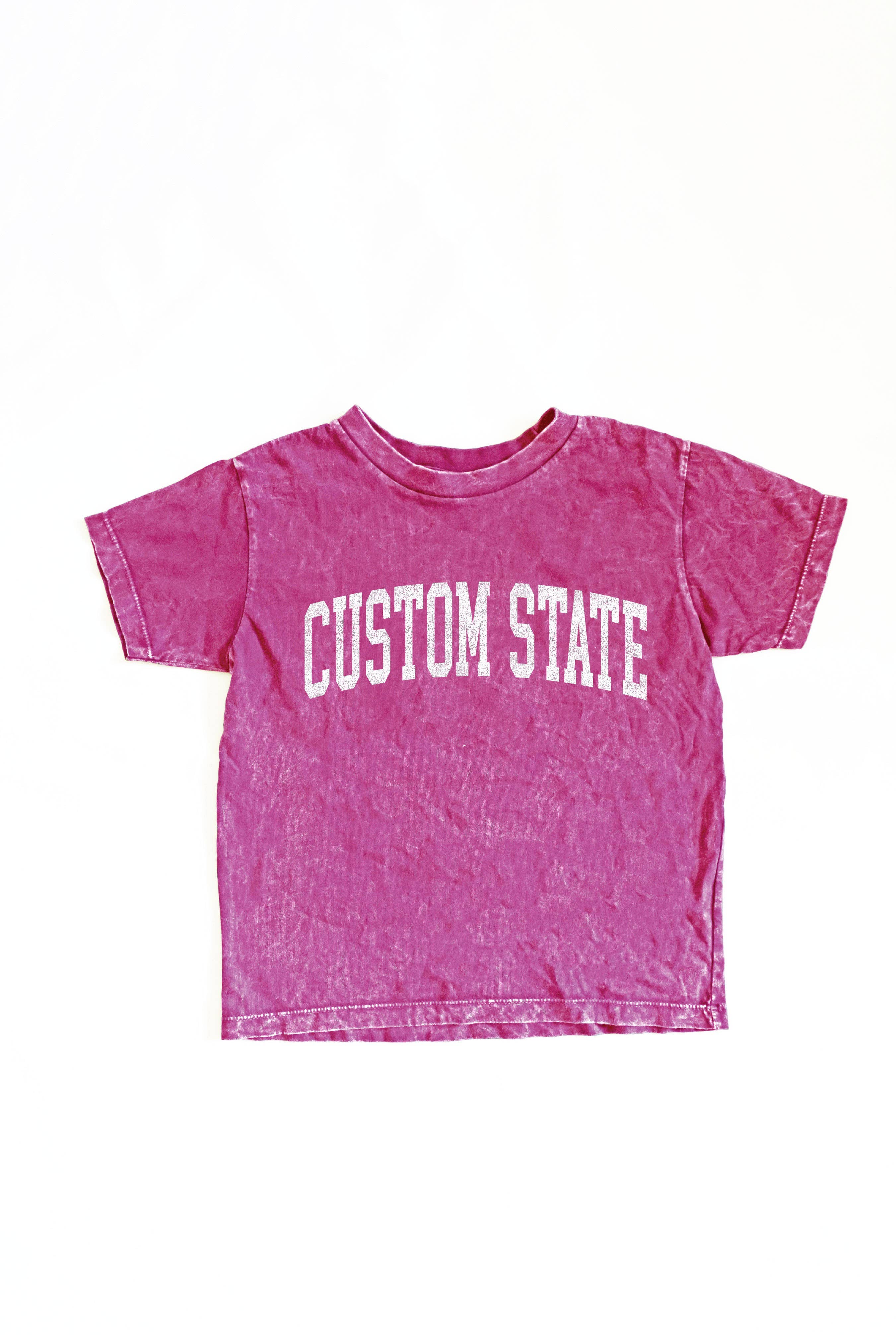 OAT COLLECTIVE – wholesale Screen-printed t-shirt – Kids – Custom Graphic Toddler Unisex Mineral Top4