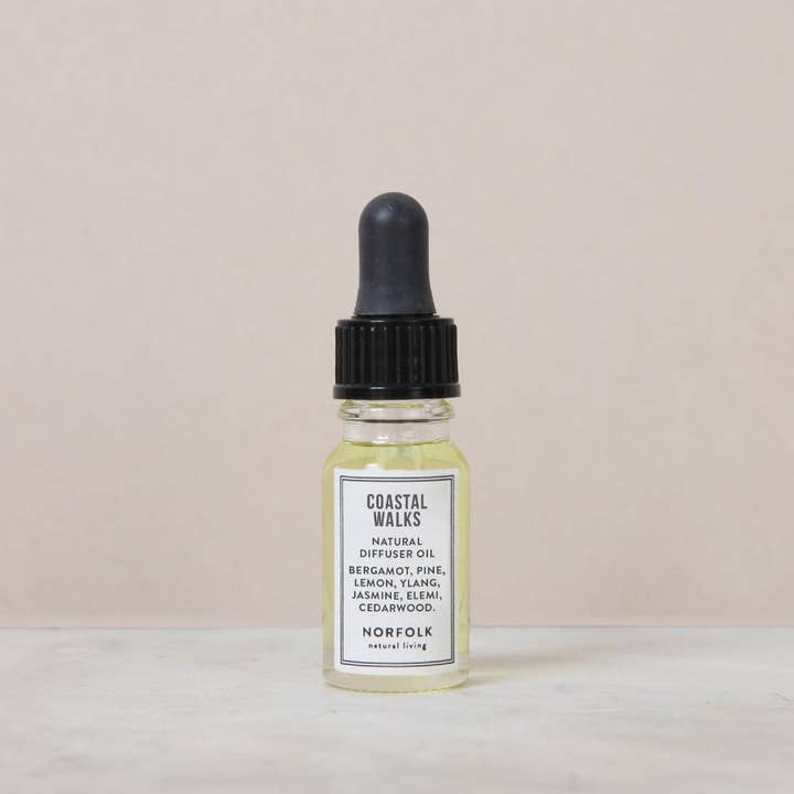 Norfolk Natural Living - Wholesale Diffuser Fragrance Refill - Electric Diffuser Oil 10ml - Coastal Walks