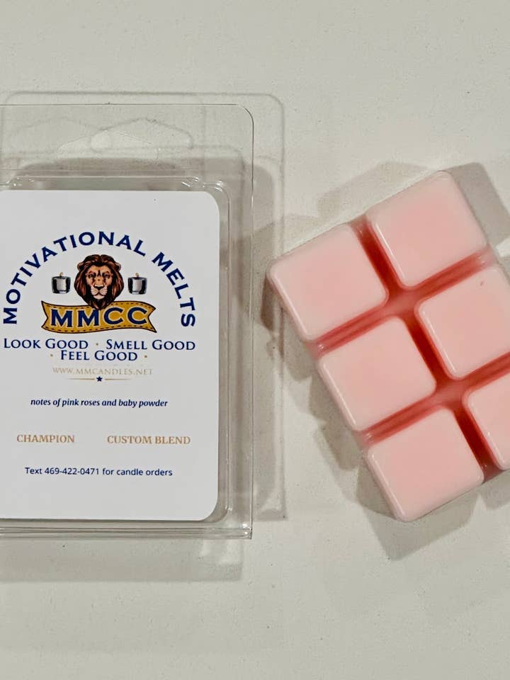 KAMPIOEN SMELT voor wholesale door Motivational Melts Candle Company