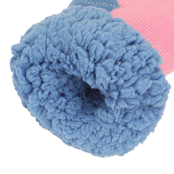 Bioworld Merchandising - Wholesale Socks - Women's - Sailor Moon Symbol Womens Faux Sherpa Lined Quarter Crew Sock4