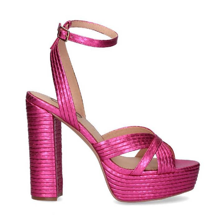 Sandalia Ophelia 832 - Fuxia por atacado de Exé shoes