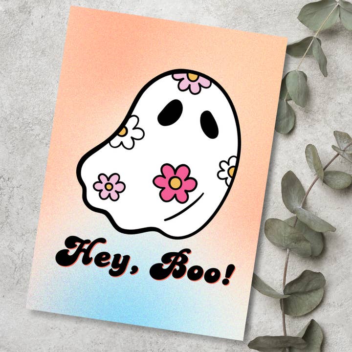 Hallå, Boo! | Halloween-kort för wholesale av JoeyPrints