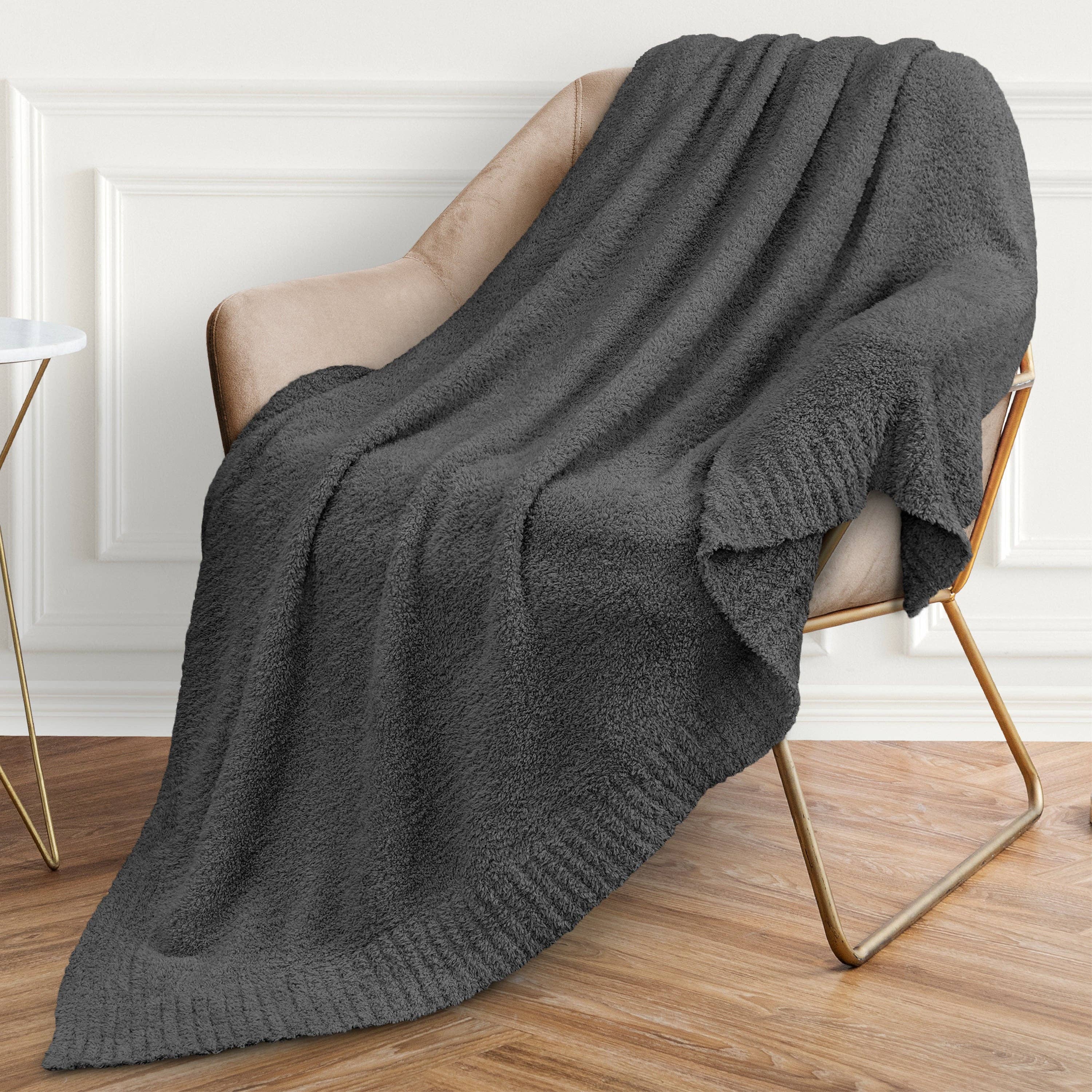 Pavilia – wholesale Throw blanket – Buttery Soft Fluffy Knit Blanket3