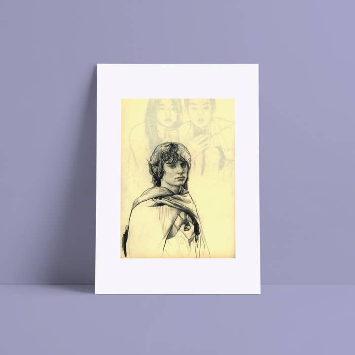 Illustrations - Poster - Frodo - The Lord of the Rings for wholesale by Belén Diz Juncal
