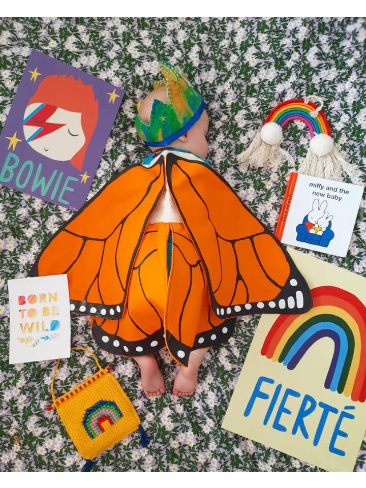 Jack Be Nimble – Engroshandel Udklædning – Børn – Monark Sommerfugl Vinger Kostume2