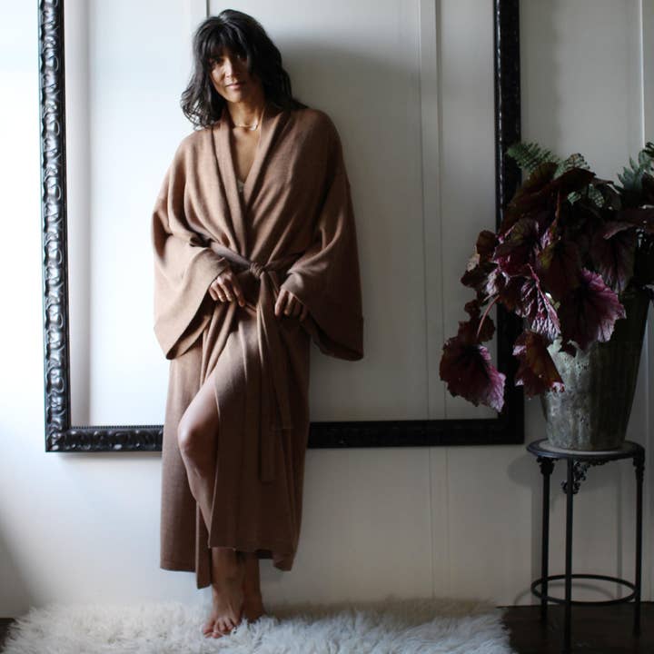Sandmaiden - Wholesale Robe - Women's - Merino Wool Kimono Robe