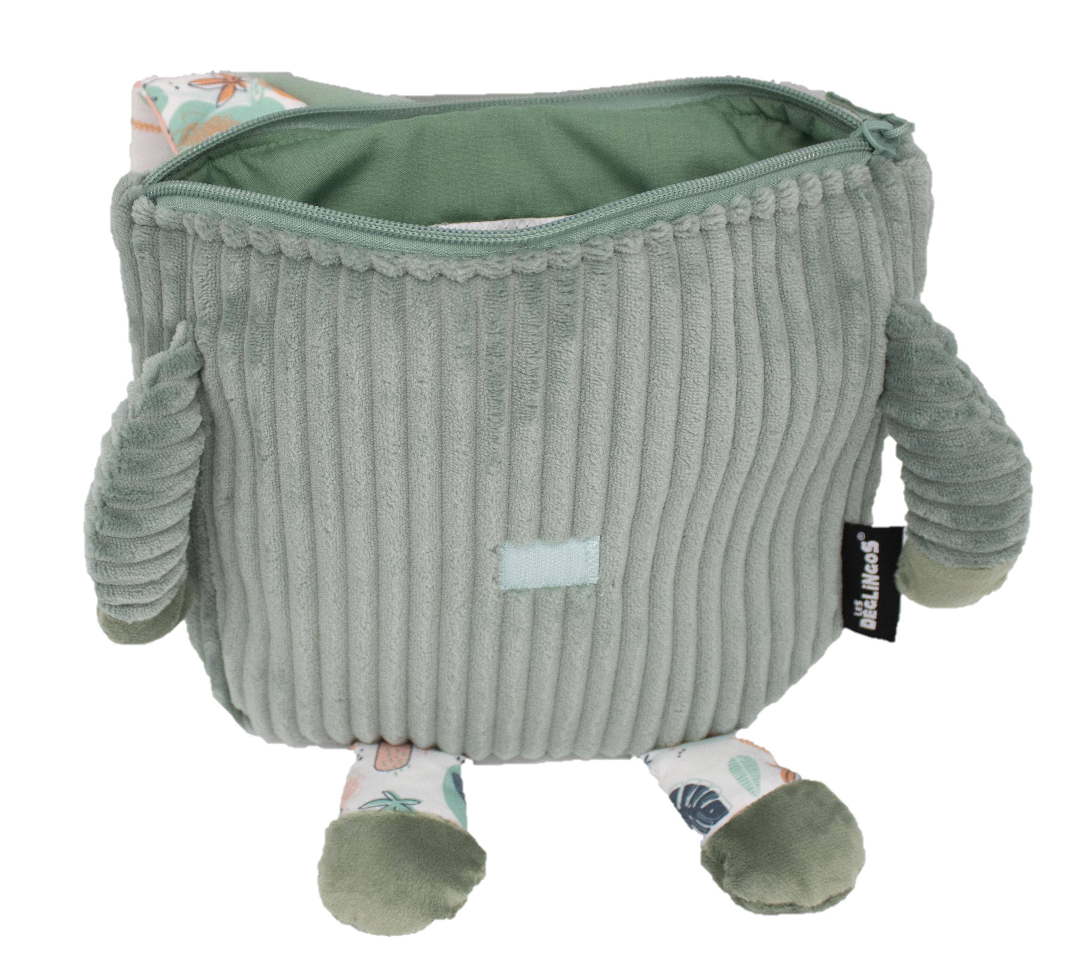 Les Déglingos, France - Vente Sac à dos – enfant - Sac à dos en velours côtelé Les Déglingos Kid Chillos le Paresseux2