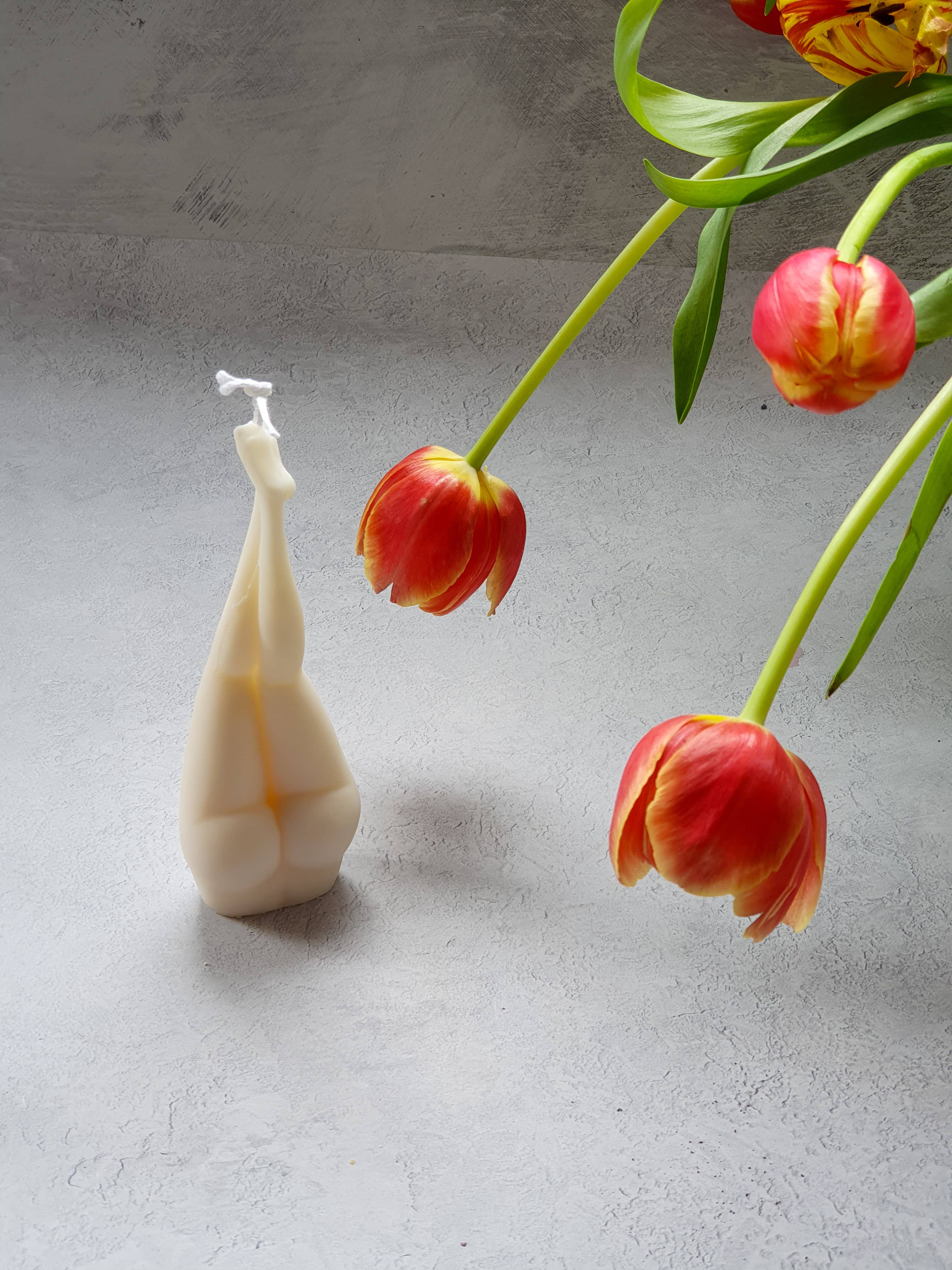 Gokican - Wholesale Novelty Candle - Lady Legs Candle - Balerina Legs Soy Wax Home Decor - Gift4