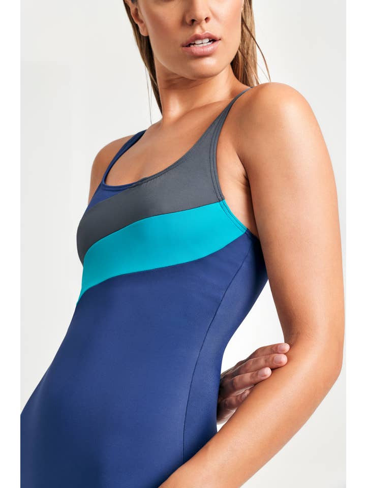 Basmar - Wholesale One Piece Swimsuit - Women's - SHAPE-EFFECT SPORTS SWIMSUIT