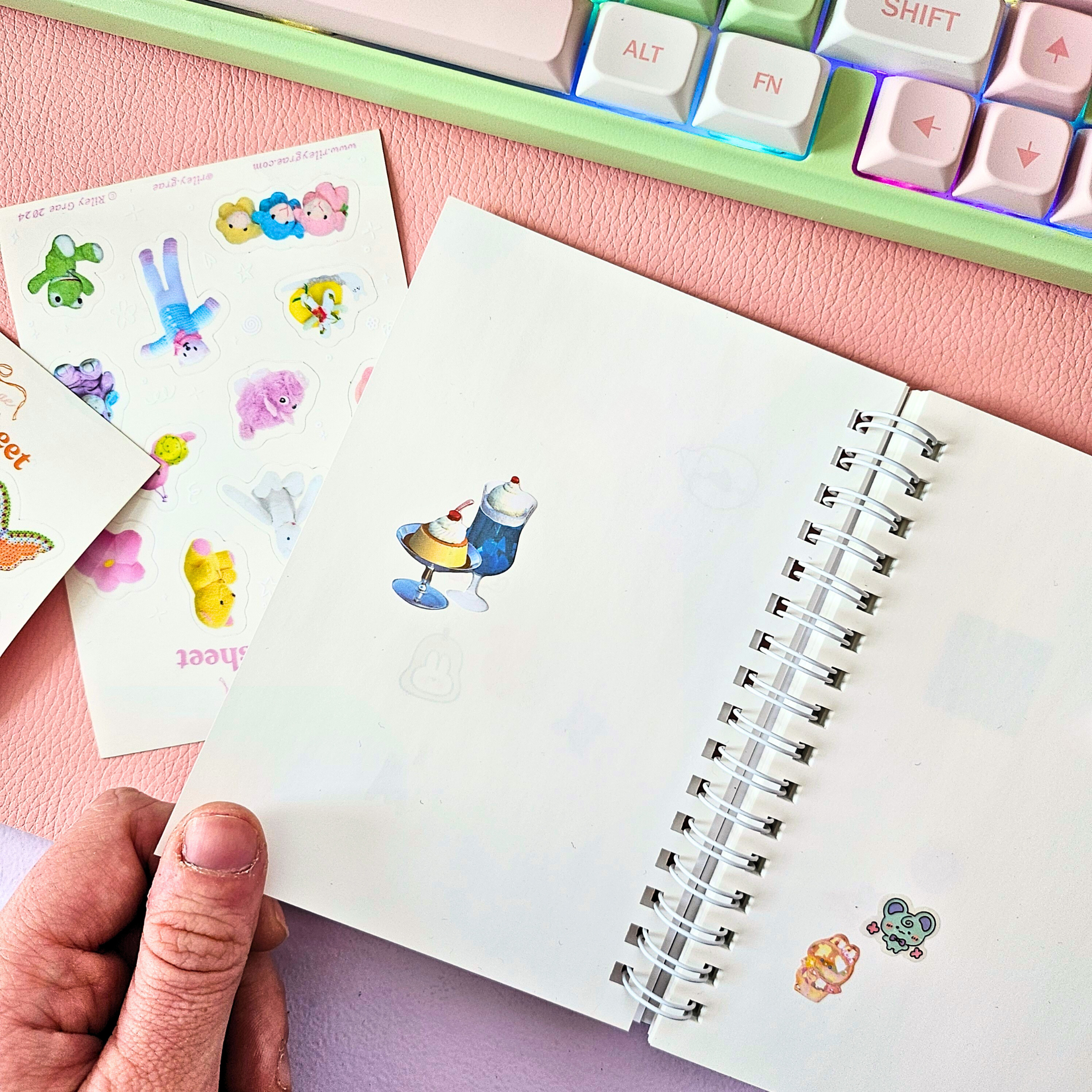 Riley Grae - Wholesale Scrapbook - Riley Grae Reusable Sticker Collecting Book3