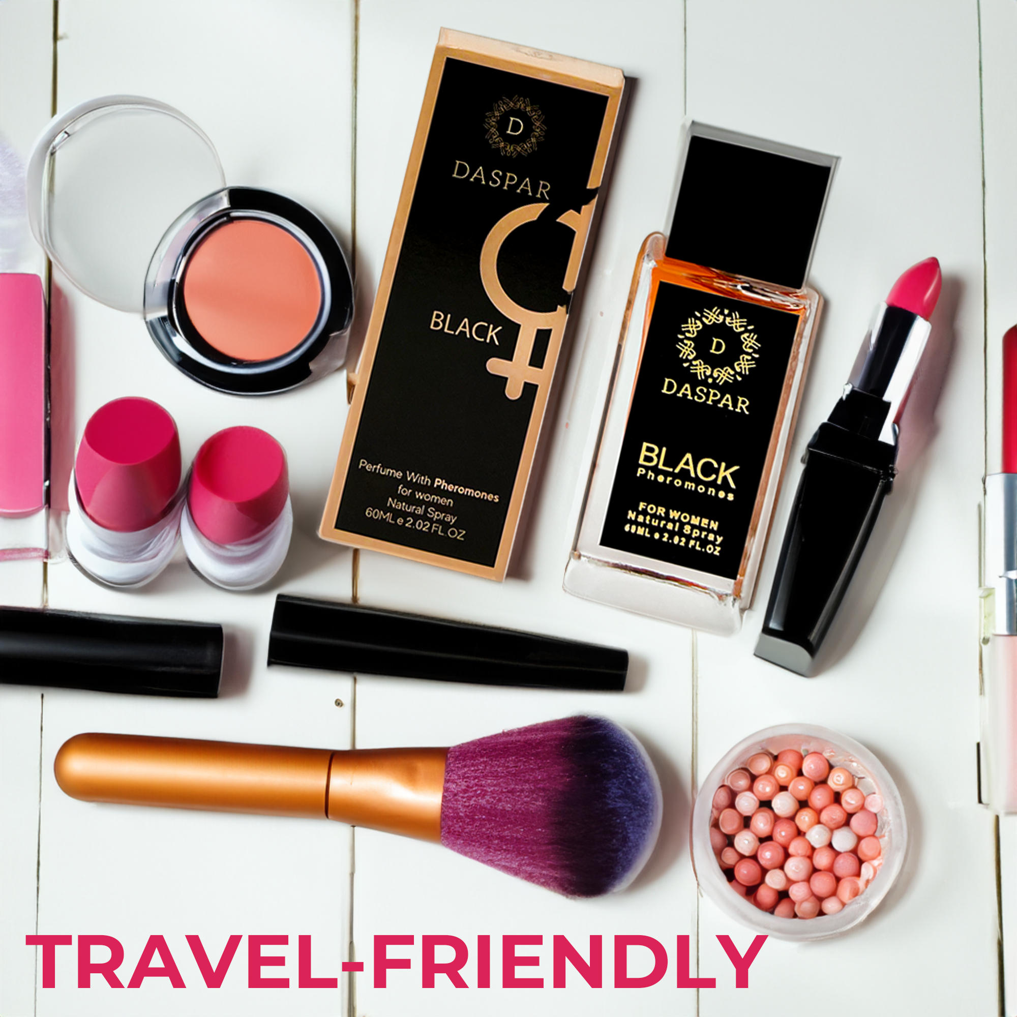 Daspar - Wholesale Perfume/Eau de Toilette - DASPAR BLACK WOMEN PERFUME WITH PHEROMONES 2.02 OZ7