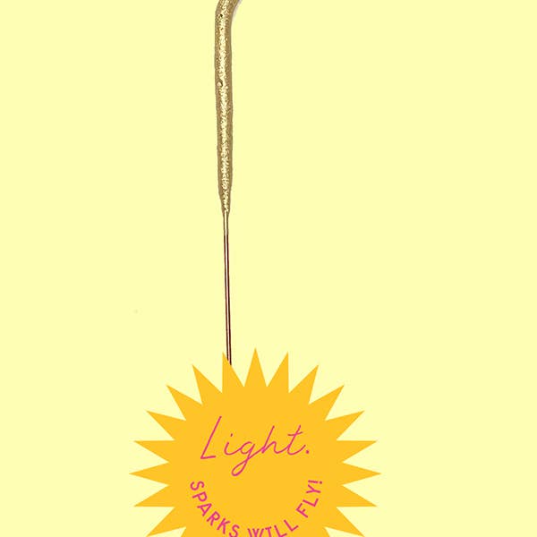 TOPS Malibu - Wholesale Sparkler - Grande 12" Gold Number Sparkler Wand Card - Singles11