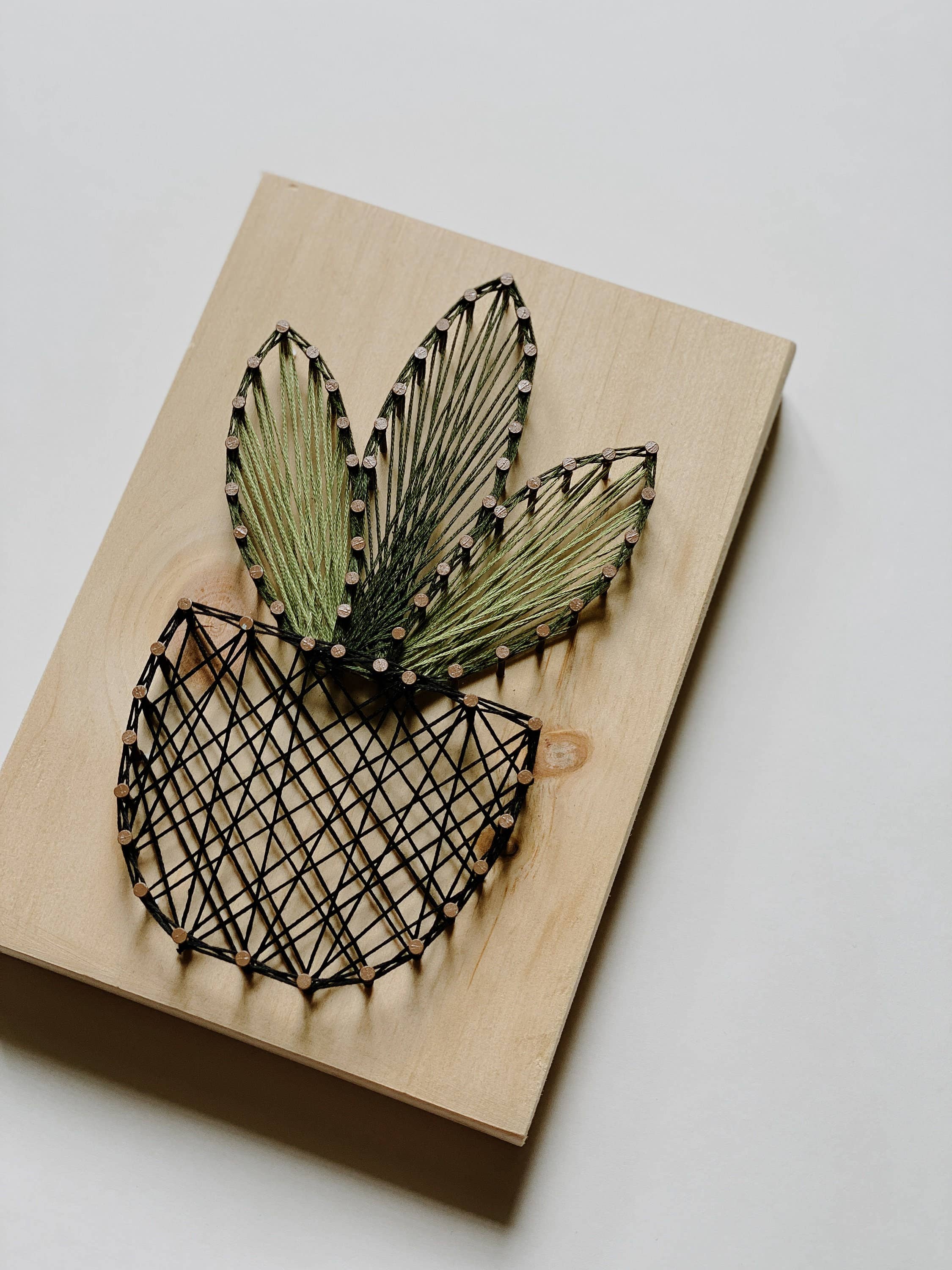 Knot Really Art – wholesale DIY-pysselkit – Plantera DIY-strängkonstkit1